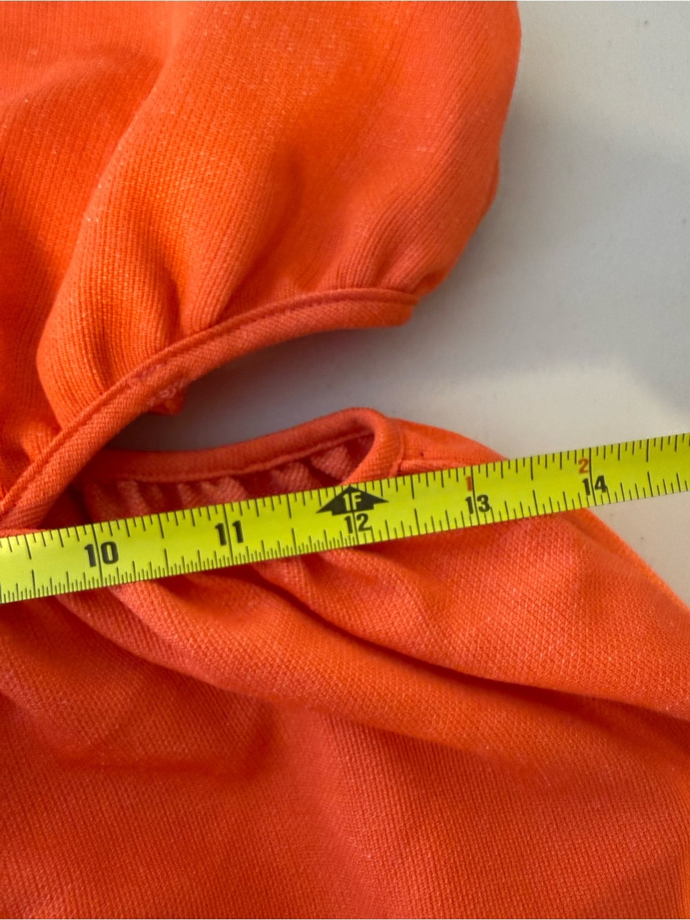 Line & Dot Coral Orange Cutout Midi Dress XS Pockets Adjustable Straps - Picture 12 of 13